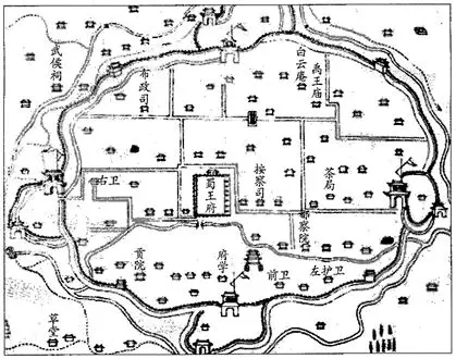 《考工记》都城规划图示
